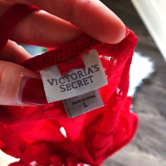 VICTORIA'S SECRET SHEER LACE SLIP DRESS - Picture 3 of 5